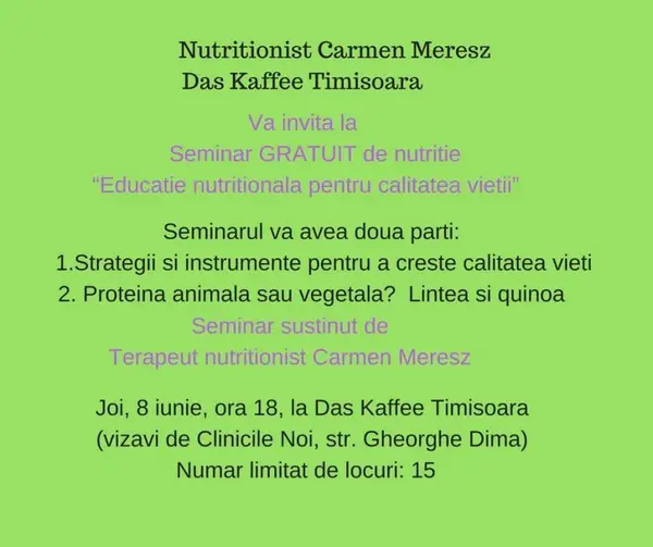Educatie nutritionala pentru sanatate