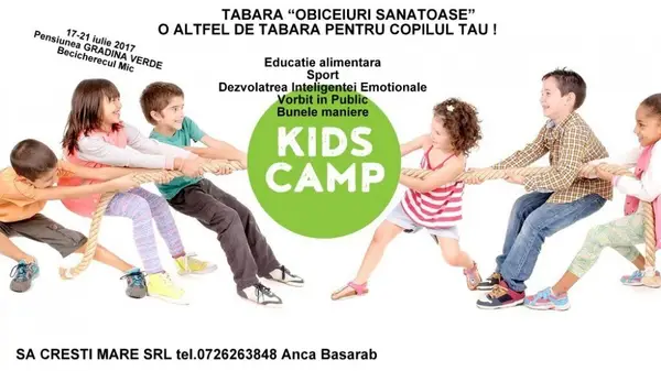 Tabara pentru copii Obiceiuri Sanatoase