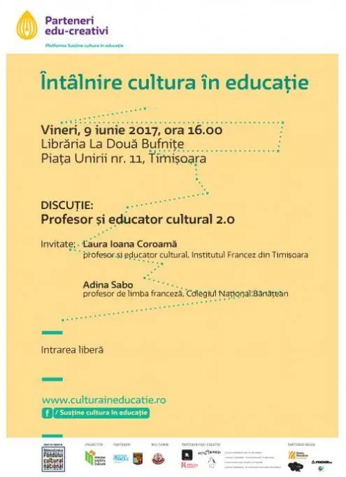 Profesor si educator cultural 2.0