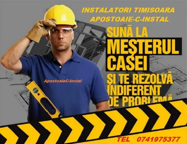 Instalatori priceputi din Timisoara
