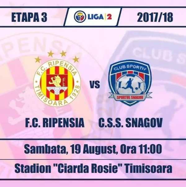 FC Ripensia - CSS Snagov