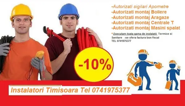Verificari, sigilari si inlocuiri de apometre in Timisoara