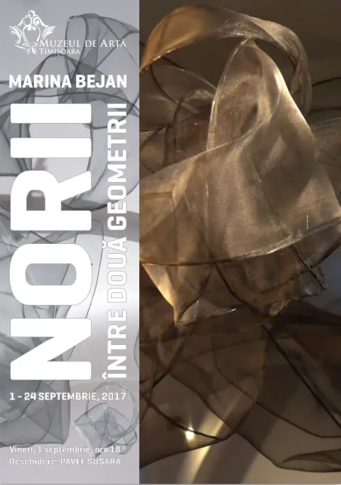 Expozitie de pictura Marina Bejan: Norii. Intre doua geometrii