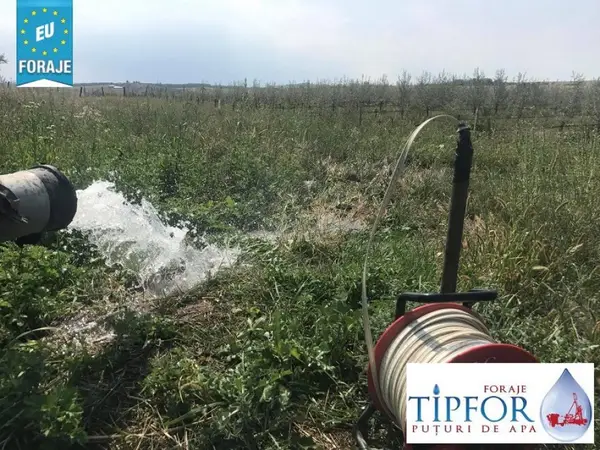 Foraje puturi apa si fantani in judetul Timis