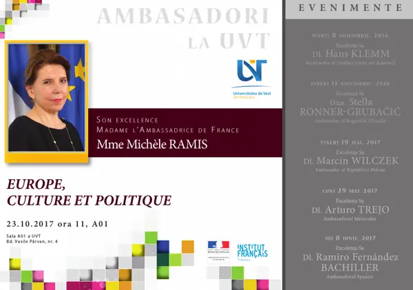 Ambasadoarea Frantei in vizita la Timisoara