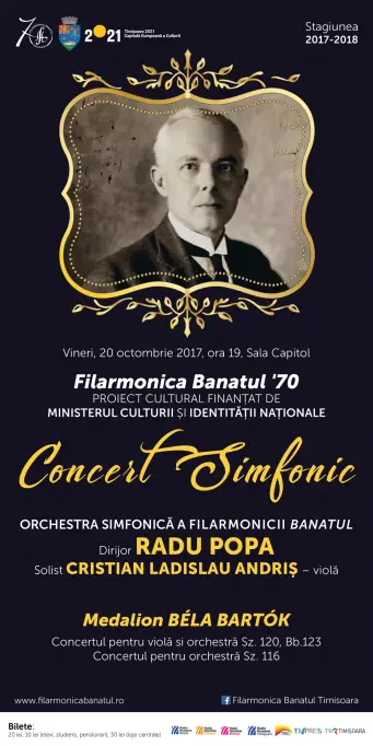 Medalion BELA BARTOK