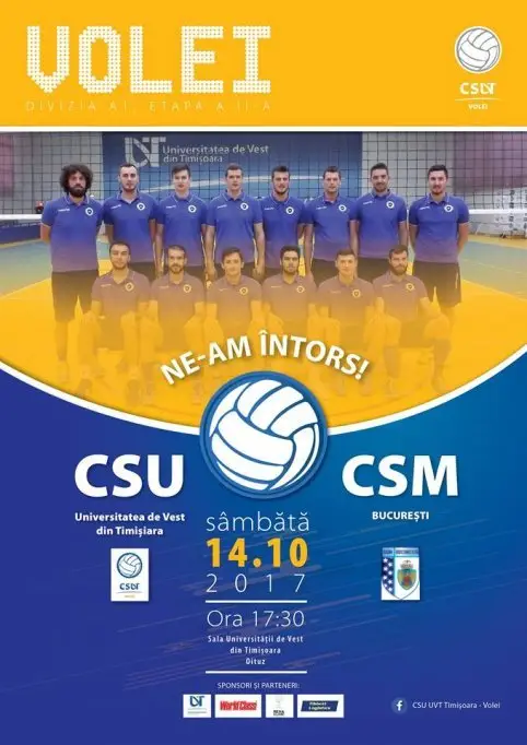 CSU UVT Timisoara - CSM Bucuresti