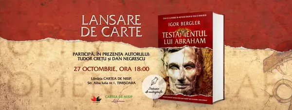 Testamentul lui Abraham la Timișoara