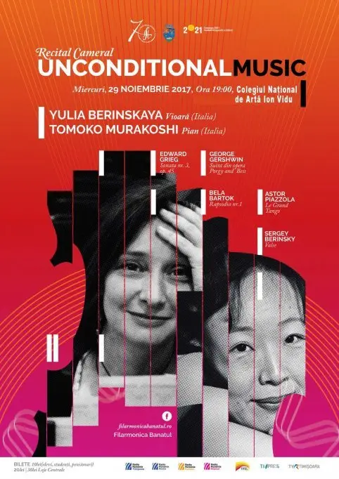 Recital Cameral Yulia Berinskaya si Tomoko Murakoshi