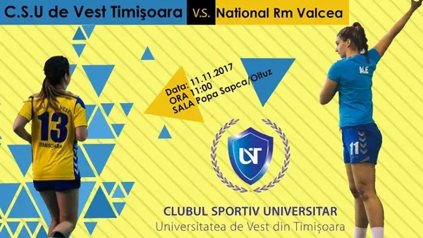 CSU Universitatea de Vest Timisoara - National Ramnicu Valcea