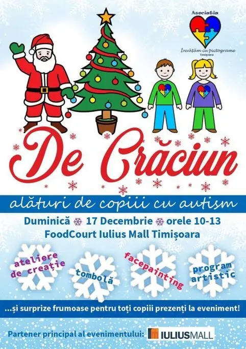 De Craciun, alaturi de copiii cu autism