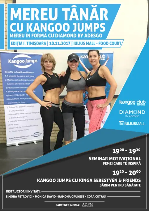 Mereu tanar cu Kangoo Jumps