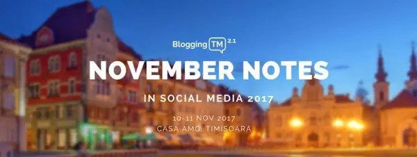 November Notes in Social Media