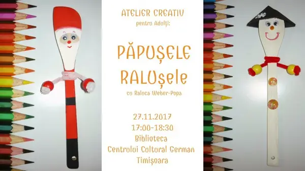 Atelier creativ (pentru adulți): Păpușele RALUșele de Moș Nicolae