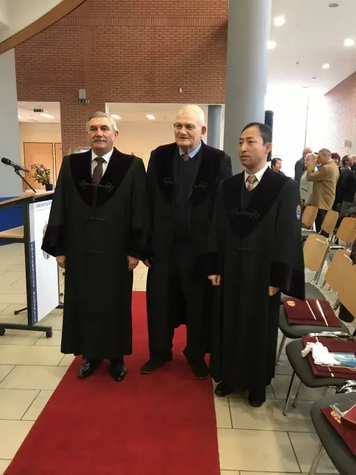 Rectorul Universităţii Politehnica Timişoara, Doctor Honoris Causa al Universităţii Obuda
