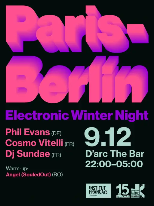 Paris Berlin Electronic Winter Night