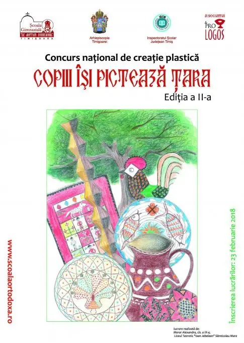 Copiii isi picteaza tara - Concurs national de creatie plastica