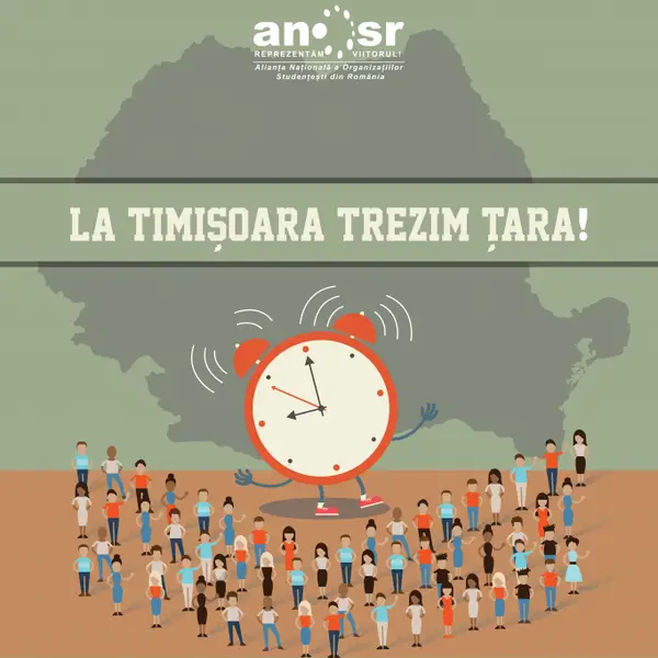 La Timișoara trezim țara!