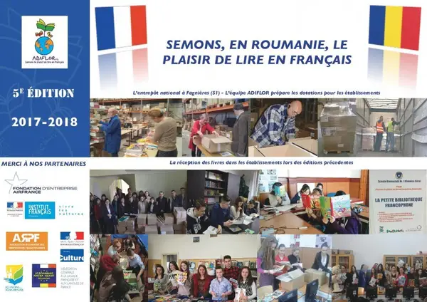 Proiectul ADIFLOR de distributie de carte in limba franceza