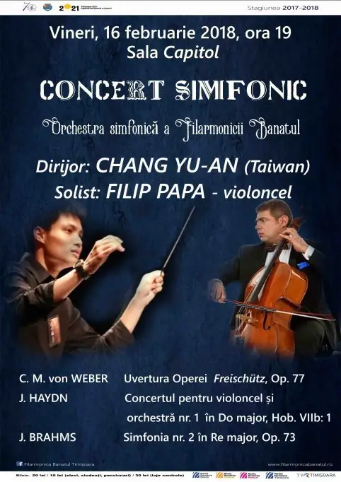 Concert simfonic Filip Papa