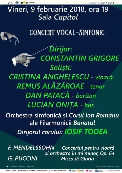 Concert vocal-simfonic Cristina Anghelescu