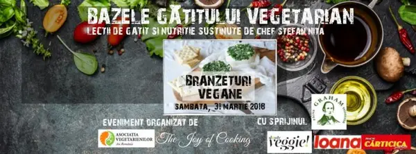Curs de gatit "Branzeturi vegane" cu Chef Stefan Nita