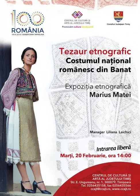 Tezaur etnografic. Costumul national romanesc din Banat - expozitie etnografica Marius Matei