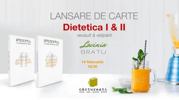 Lansare de Carte - Dietetica I & II - Lavinia Melania Bratu