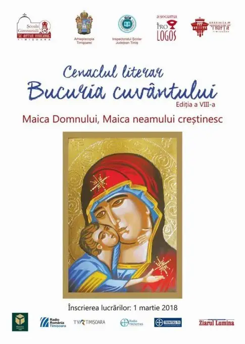 Cenaclul literar "Maica Domnului, Maica neamului crestinesc"