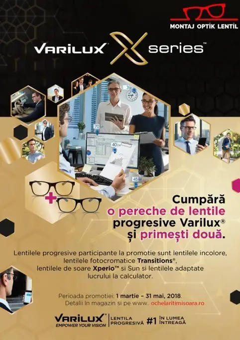 Oferta la lentile progresive in Timisoara