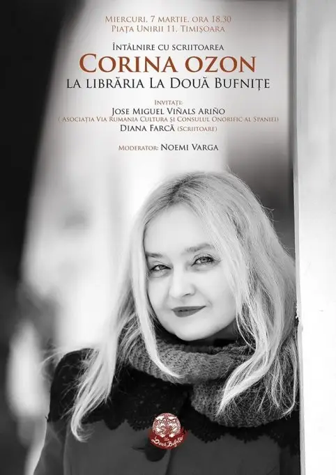 Intalnire cu scriitoarea Corina Ozon