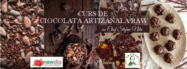 Curs de Ciocolata Artizanala Raw, cu Chef Stefan Nita