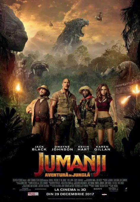 Jumanji: Aventura in jungla