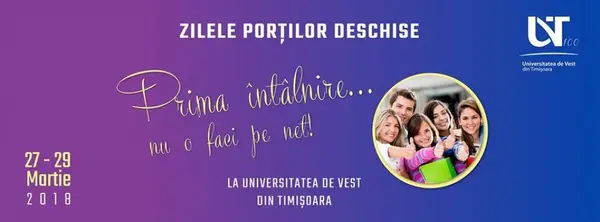 Zilele Portilor Deschise la UVT