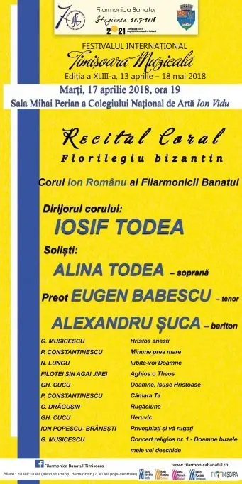 Recital Coral Alina Todea