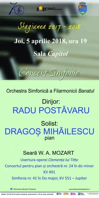 Concert Simfonic Dragos Mihailescu