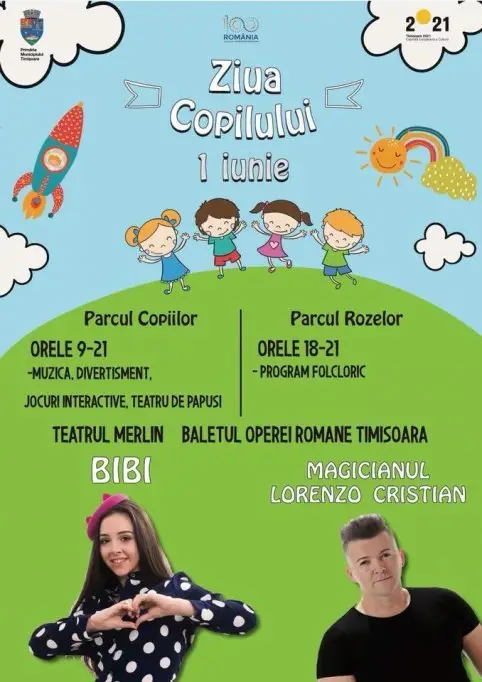 Ziua Copilului - 1 iunie la Timisoara
