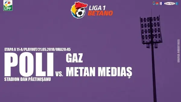 ACS Poli Timisoara - Gaz Metan Medias