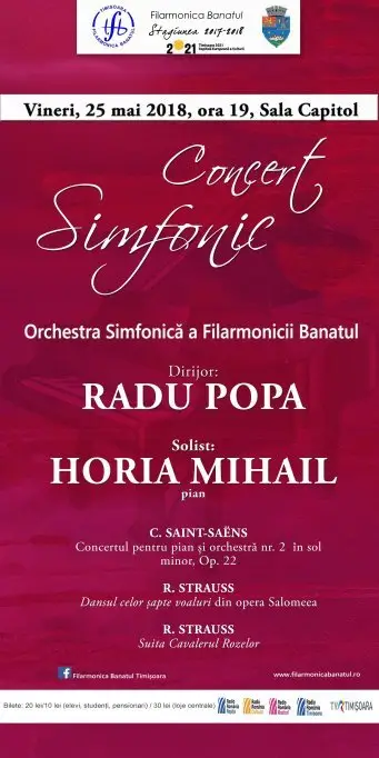 Concert simfonic Filarmonica Banatul