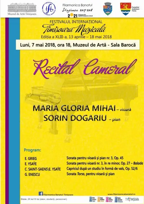 Recital Cameral Sorin Dogariu