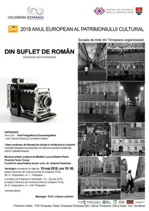 Expozitie de fotografie "Din suflet de roman"