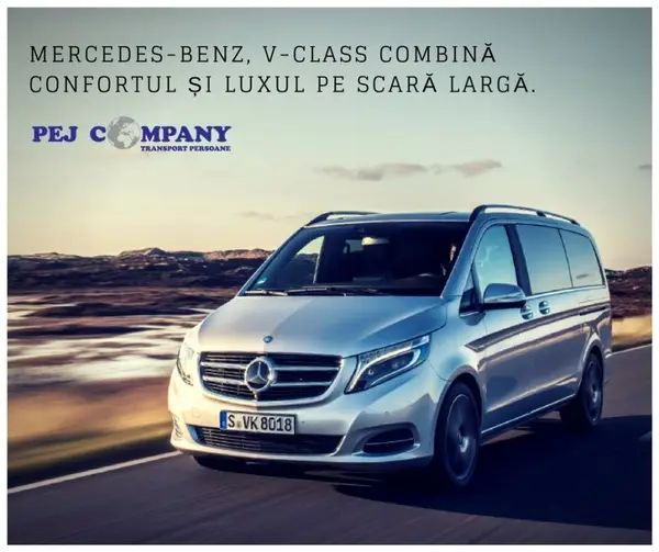 Mercedes-Benz, V-Class combină confortul și luxul pe scară largă