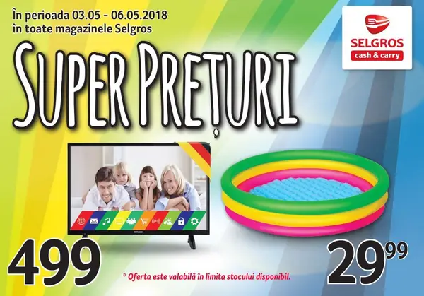La Selgros, ofertele bune vin câte două!