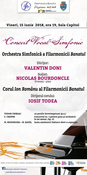 Concert Vocal Simfonic Nicolas Bourdoncle