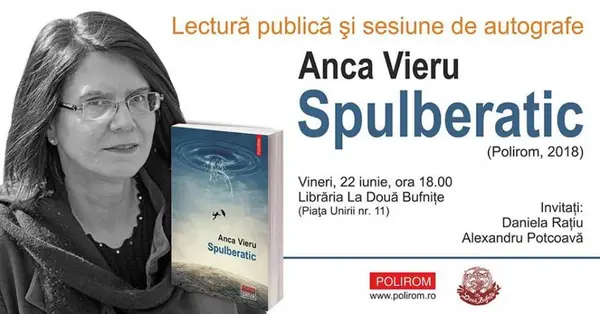 Lectura publica: Anca Vieru, Spulberatic