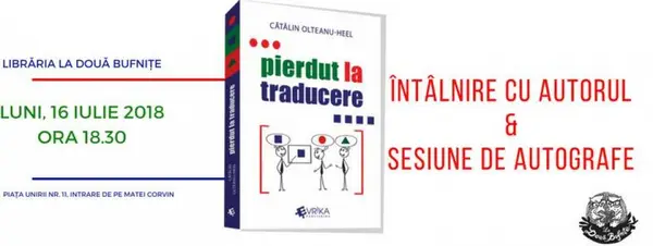 Despre Pierdut la traducere, cu Cătălin Olteanu-Heel