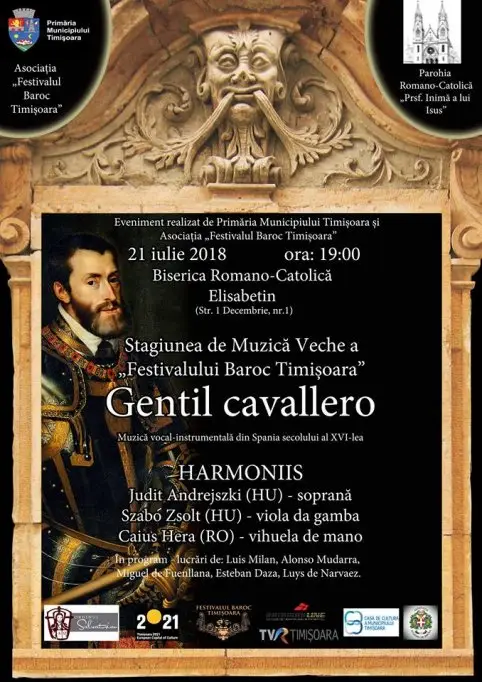 Recital „Gentil Cavallero” - Muzică din Spania sec. XVI