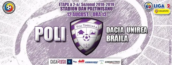 ACS Poli Timisoara - Dacia Unirea Braila