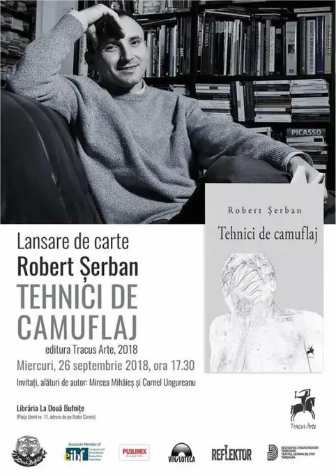 Lansarea cartii Tehnici de camuflaj, de Robert Șerban