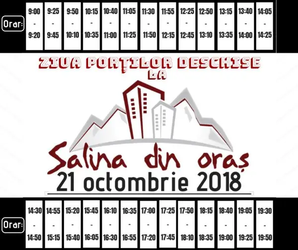 Ziua Portilor Deschise la Salina din Oras
